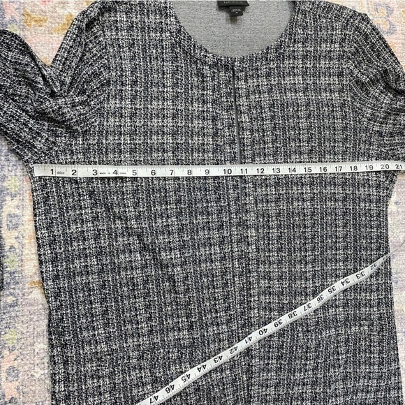 J. Jill Wearever Collection Medium Slinky Travel Knit‎ Cardigan Top Tweed Look - Picture 8 of 9